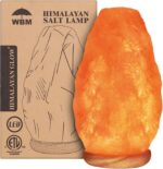 WBM Salt Lamp - USB Himalayan Salt Lamp with Touch Dimmer Control, Natural Pink ... - Image 2