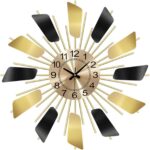 Wall Clock Ins Style Modern Luxury Living Room Home Decoration Sofa Background S... - Image 2
