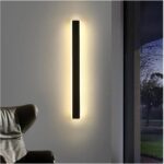 Wall Sconces Nordic Long Strip Wall Lamp Modern Minimalist Living Room Backgroun... - Image 2