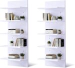 Wall Shelf Unit, 2 Pack White Lack Wall Shelf for Home Display, Ideal for Bedroo... - Image 2