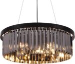 Wellmet Crystal Chandeliers for Dining Room Light Fixture, 6 Lights Farmhouse Ch... - Image 2