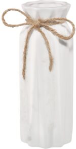 White Ceramic Vase-Flower Vase Dried Flower Vase for Modern Home Decor, Fit for ... - Image 2