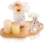 Wood Decorative Serving Tray for Candles Perfume, Cloud Jewelry Tray Trinket Dis... - Image 2