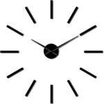 YHUS 3D Creative Minimalist Frameless Wall Clock Stickers, DIY Modern Decorative... - Image 2