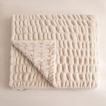 YUSOKI Luxury Double Side Faux Rabbit Fur Throw Blanket for Couch, Ultra Soft Fl... - Image 2