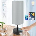 Yarra-Decor Bedside Lamp with USB Port - Touch Control Table Lamp for Bedroom 3 ... - Image 2