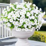 Yastouay Artificial Flowers for Outdoors, 14 Bundles Fake Outdoor Flowers, UV Re... - Image 2