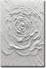 Yika Art Canvas Paintings, Wall Art Thick Texture Modern Gorgeous Abstract Hand ... - Image 2