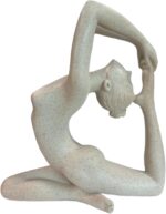 Yoga Figurine Sculpture, Modern Abstract Yoga Statue for Home Decor, Elegant Fem... - Image 2