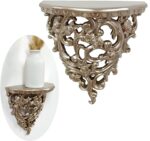 Z metnal Small Victorian Decorative Floating Shelves, Wall Mounted Decor Shelves... - Image 2