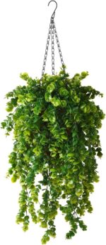 ZFProcess Artificial Faux Hanging Plants Basket for Spring Summer Outdoor Decora... - Image 2
