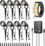 ZUCKEO All-in-One Landscape Lighting Kit, 5W LED Low Voltage Landscape Lights wi... - Image 2