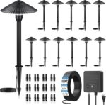 ZZXX All-in-One Low Voltage Landscape Lighting Kit 12-Pathway Lights with 96W Tr... - Image 2