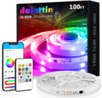 dalattin BGRIC Led Lights for Bedroom, 100ft 5050 LED Strip with DIY Multiple Co... - Image 2