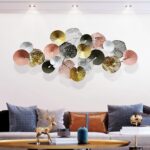 edaknez Coastal Metal Wall Art Decor for Living Room, Large Nautical Metal Wall ... - Image 2
