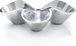 nambe Bella Triple Condiment Server | 3 Part Divided Serving Tray for Condiments... - Image 2