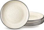 vancasso Bonbon Dinner Plates Set of 6, 10.5 Inch Ceramic Dinner Pasta Plates,La... - Image 2