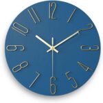 wall Clock, Silent Clock, wall Clocks Battery Operated， 12 inch Modern wall Cloc... - Image 2