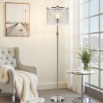 【Upgraded】 Dimmable Crystal Floor Lamps for Living Room, 1000LM LED Bulb Include... - Image 2